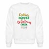 cookies-coffee-christmas-cheer crewneck sweatshirt